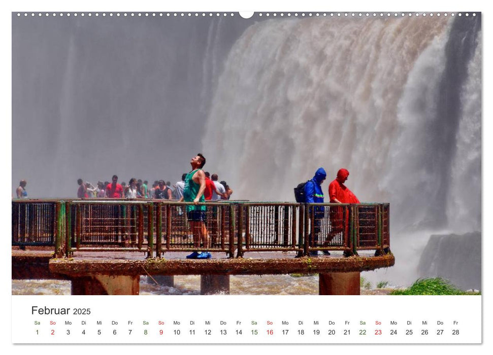 Nationalpark Iguaçu Brasilien (CALVENDO Premium Wandkalender 2025)