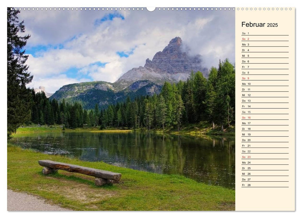 Sextner Dolomiten (CALVENDO Premium Wandkalender 2025)