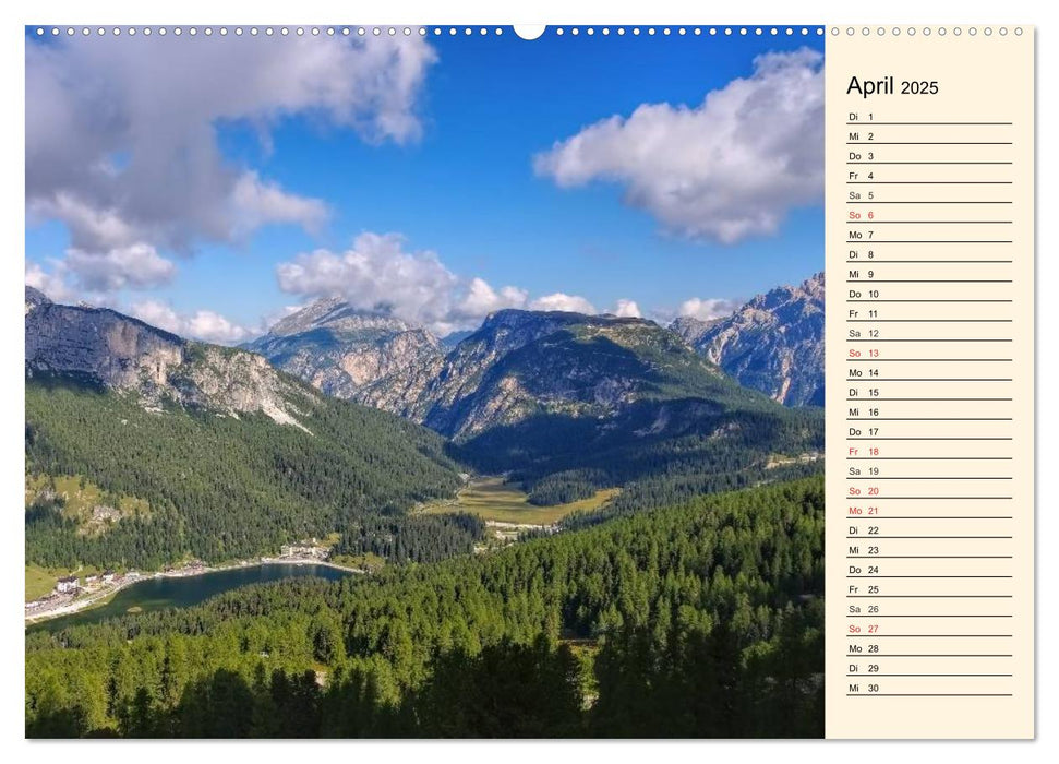 Sextner Dolomiten (CALVENDO Premium Wandkalender 2025)