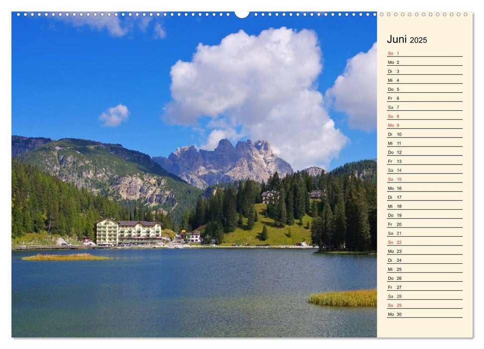 Sextner Dolomiten (CALVENDO Premium Wandkalender 2025)