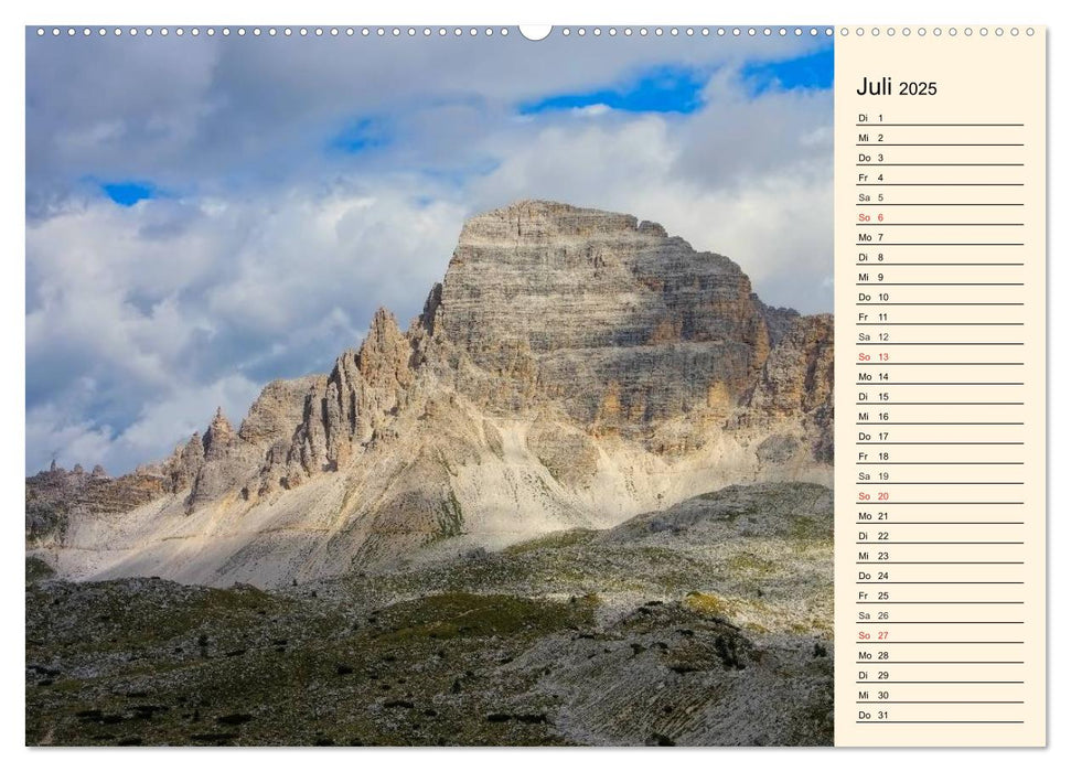 Sextner Dolomiten (CALVENDO Premium Wandkalender 2025)