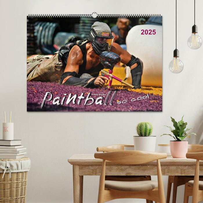 Paintball - so cool (CALVENDO Wandkalender 2025)