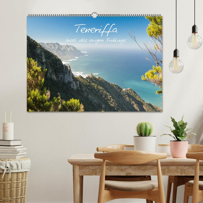 Teneriffa - Insel des ewigen Frühlings (CALVENDO Wandkalender 2025)