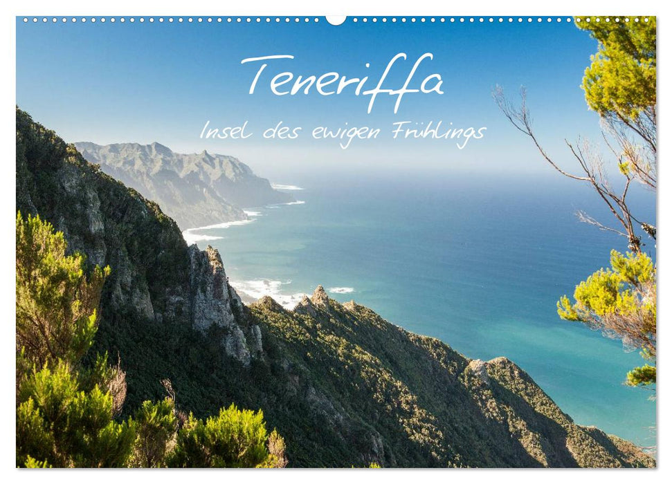 Teneriffa - Insel des ewigen Frühlings (CALVENDO Wandkalender 2025)