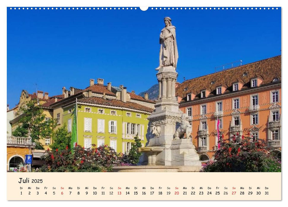 Südtirol - Zwischen Ortler und Dolomiten (CALVENDO Premium Wandkalender 2025)