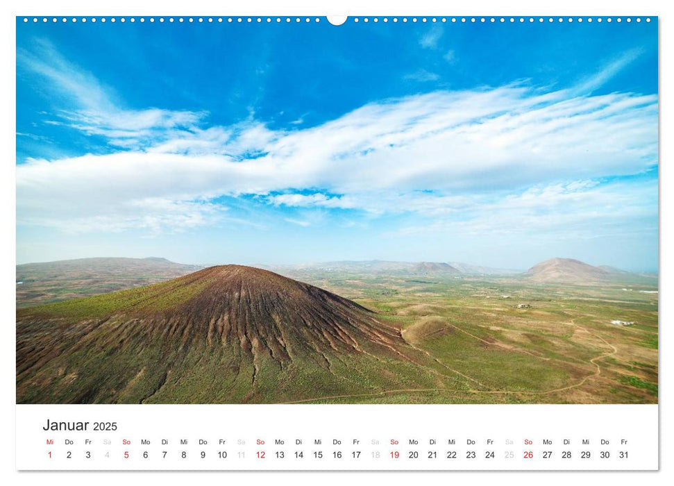 Lanzarote - Insel aus Feuer (CALVENDO Premium Wandkalender 2025)