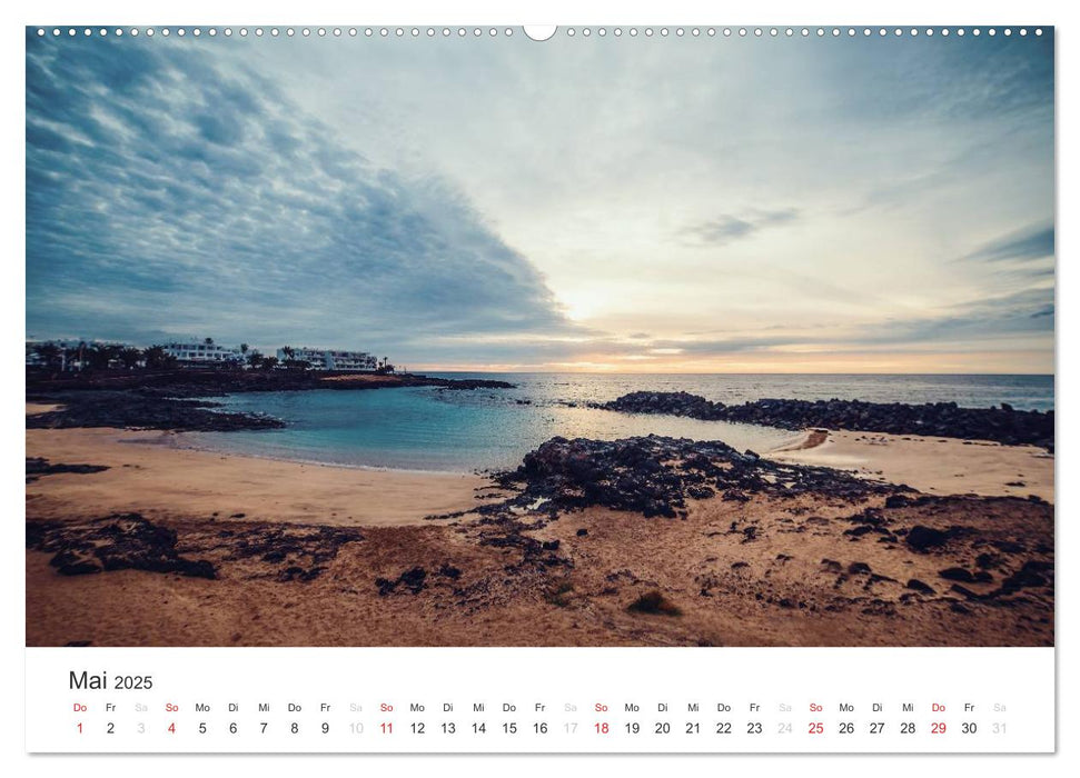 Lanzarote - Insel aus Feuer (CALVENDO Premium Wandkalender 2025)