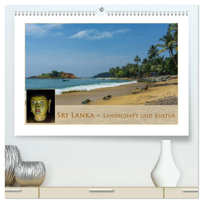 Sri Lanka - Landschaft und Kultur (CALVENDO Premium Wandkalender 2025)