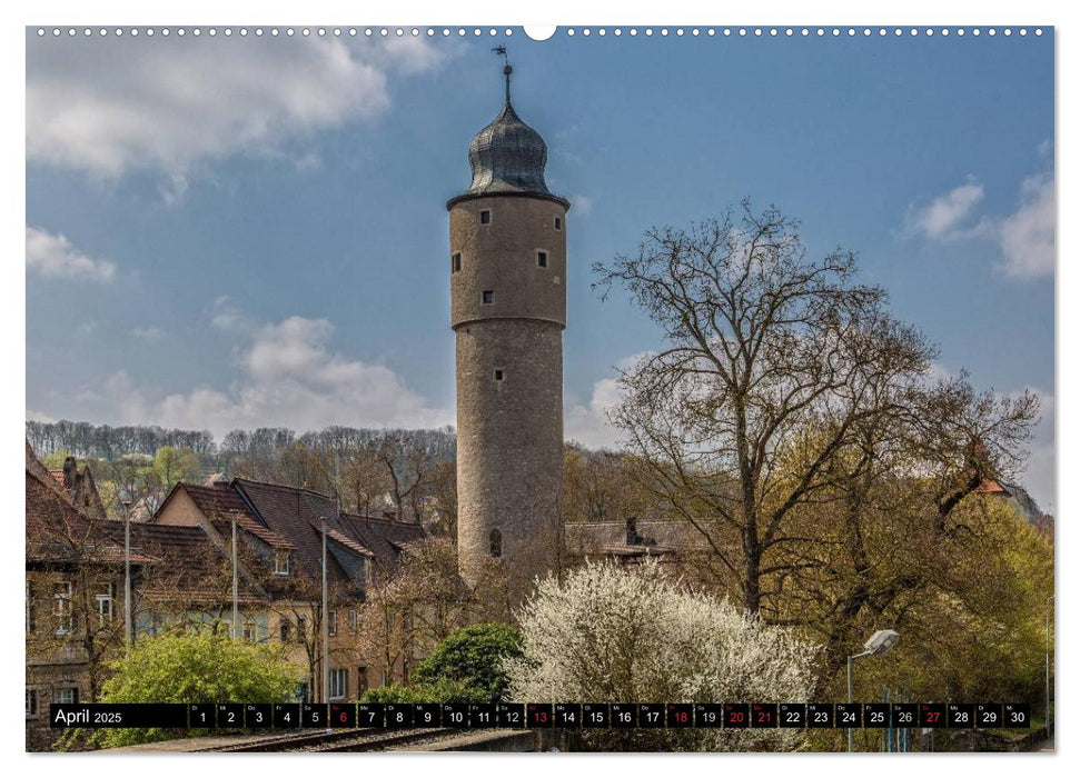 Ochsenfurt im Süden des Maindreiecks (CALVENDO Wandkalender 2025)