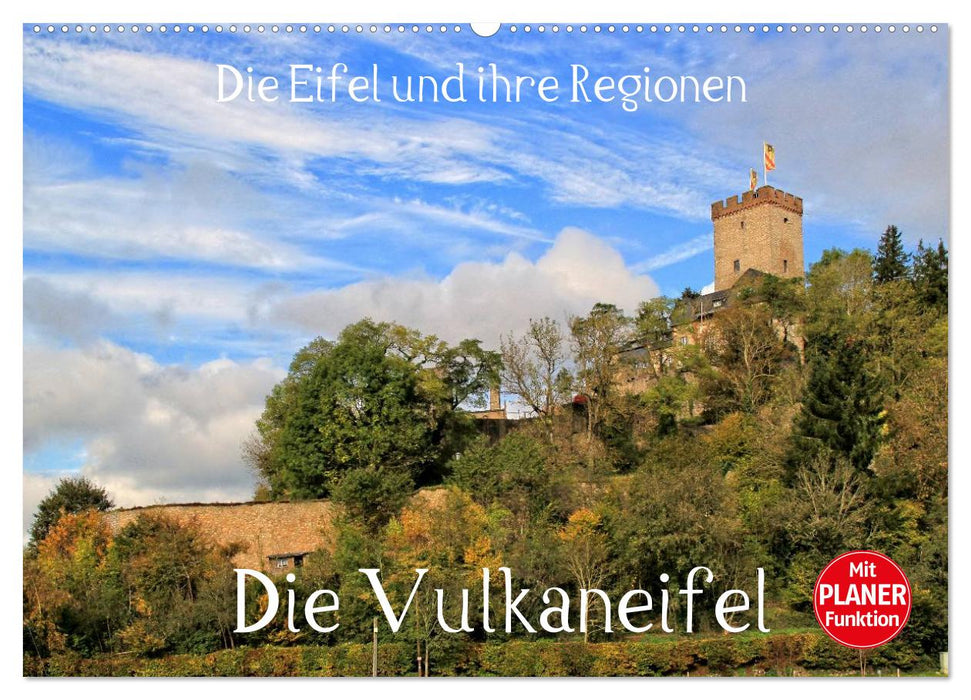 Die Eifel und ihre Regionen - Die Vulkaneifel (CALVENDO Wandkalender 2025)