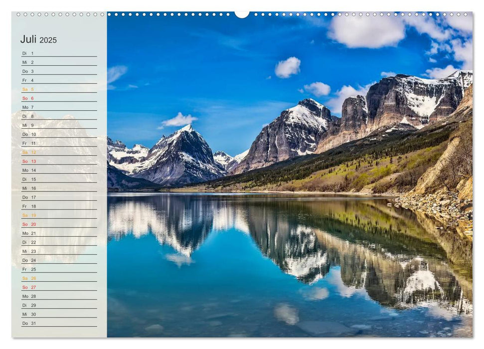 Nationalparks in den USA - wunderschön und einmalig (CALVENDO Premium Wandkalender 2025)