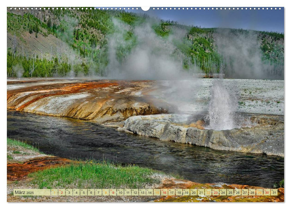 Nationalparks der USA - atemberaubend schön (CALVENDO Premium Wandkalender 2025)