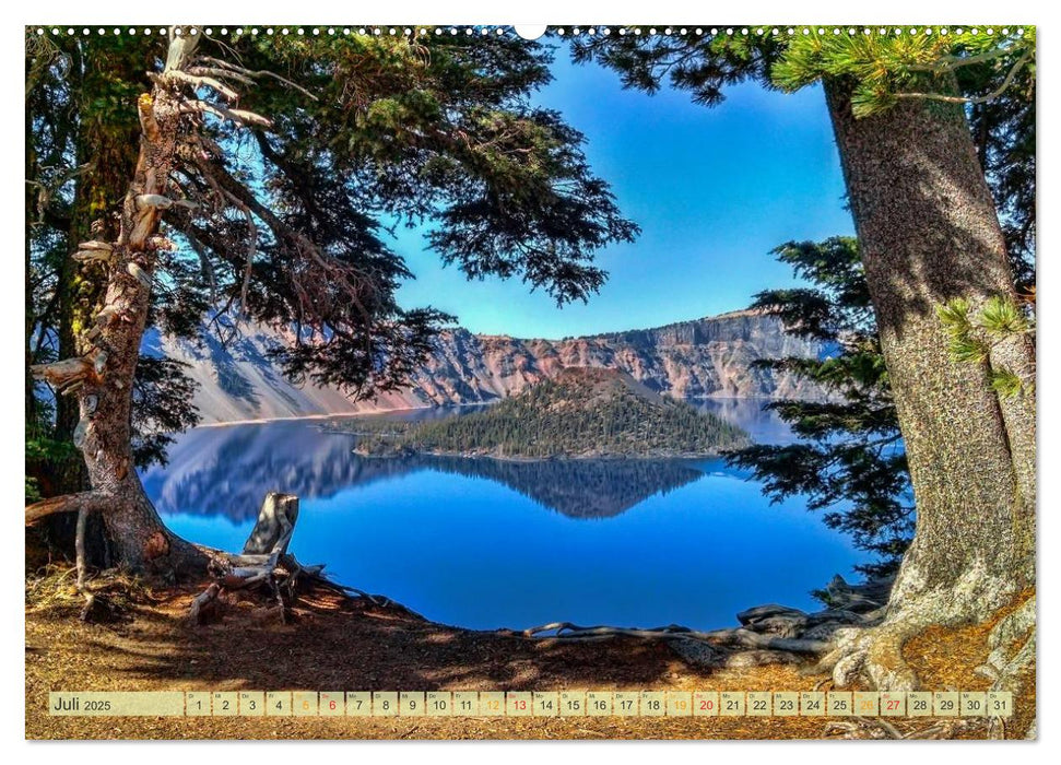 Nationalparks der USA - atemberaubend schön (CALVENDO Premium Wandkalender 2025)