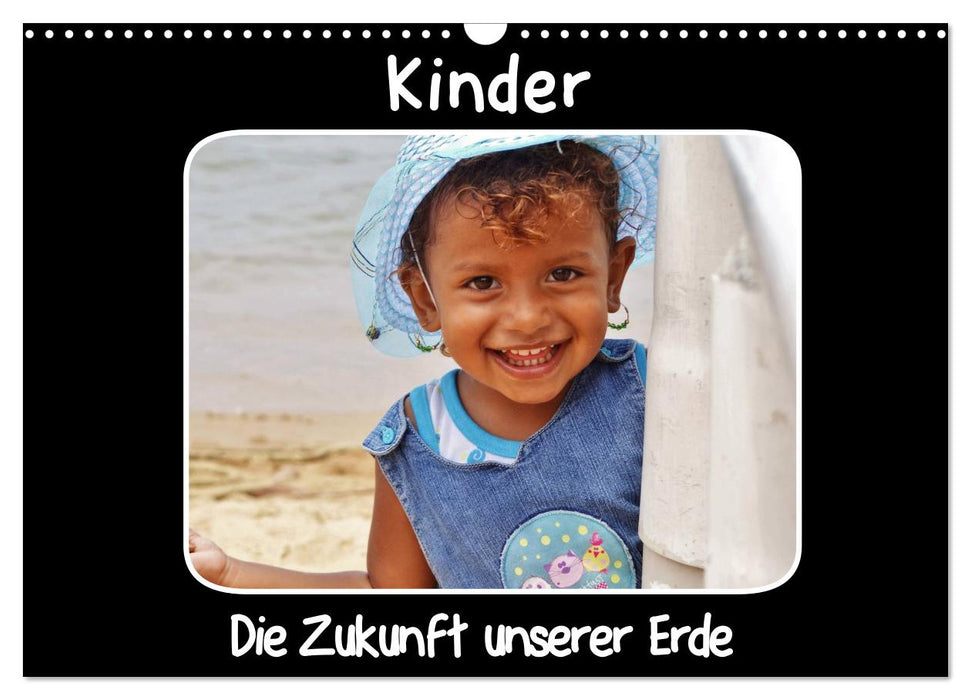 Kinder Die Zukunft unserer Erde (CALVENDO Wandkalender 2025)