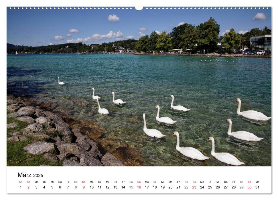 Salzkammergut - Die schönsten Seen Oberösterreichs (CALVENDO Premium Wandkalender 2025)