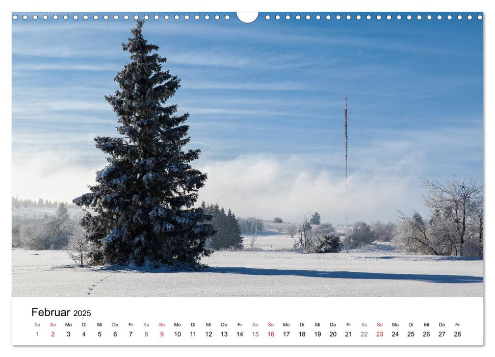 Die Rhön (CALVENDO Wandkalender 2025)