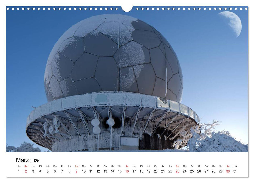 Die Rhön (CALVENDO Wandkalender 2025)