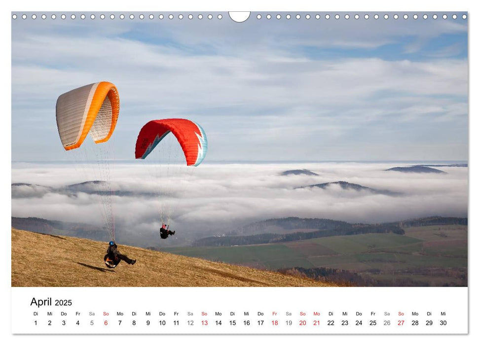 Die Rhön (CALVENDO Wandkalender 2025)