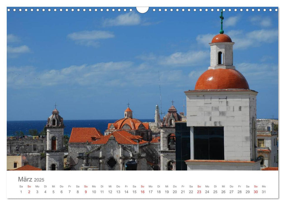 La Isla Kuba (CALVENDO Wandkalender 2025)