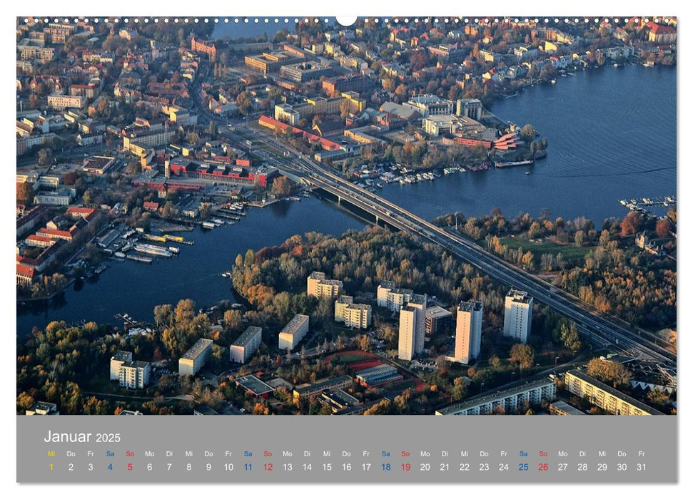 Potsdam von Oben (CALVENDO Premium Wandkalender 2025)