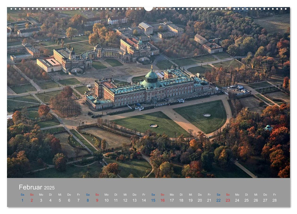 Potsdam von Oben (CALVENDO Premium Wandkalender 2025)