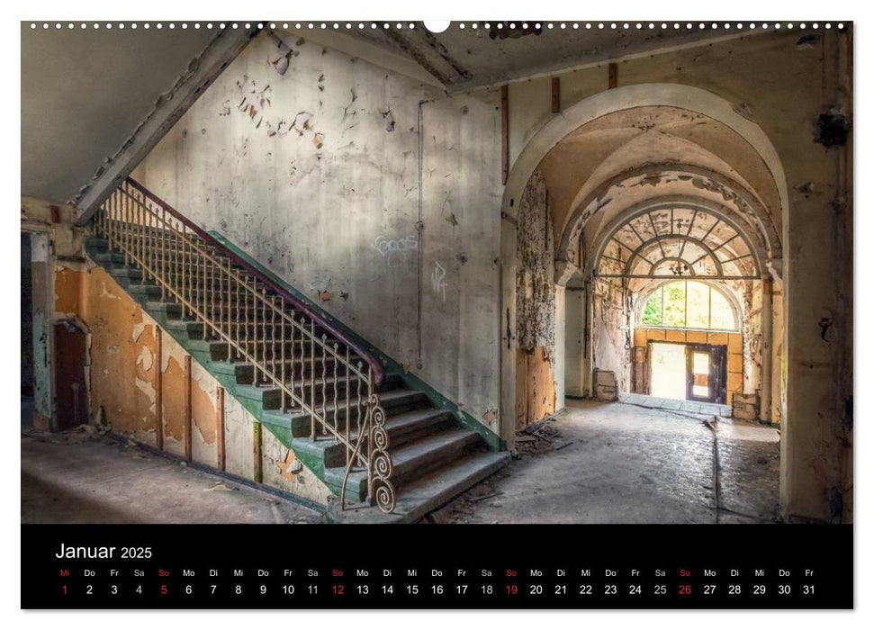 Verlassene Orte im Harz (CALVENDO Premium Wandkalender 2025)