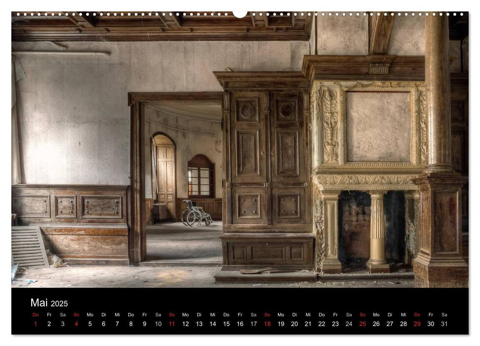 Verlassene Orte im Harz (CALVENDO Premium Wandkalender 2025)