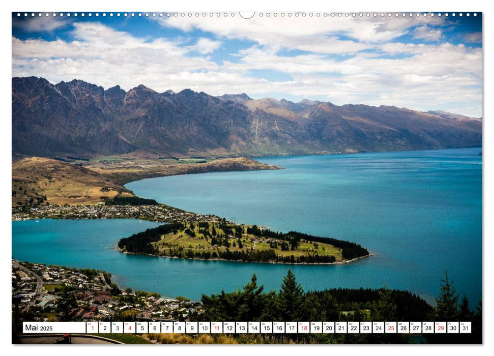 Neuseeland. Traumhafte Naturlandschaften (CALVENDO Premium Wandkalender 2025)