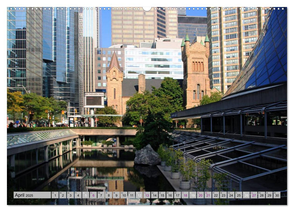 Provinzhauptstadt Toronto (CALVENDO Premium Wandkalender 2025)