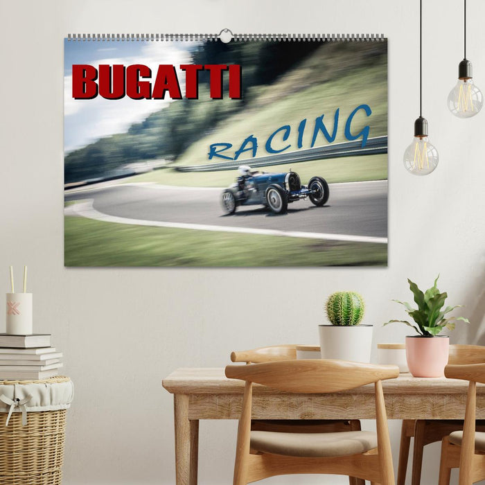 Bugatti - Racing (CALVENDO Wandkalender 2025)