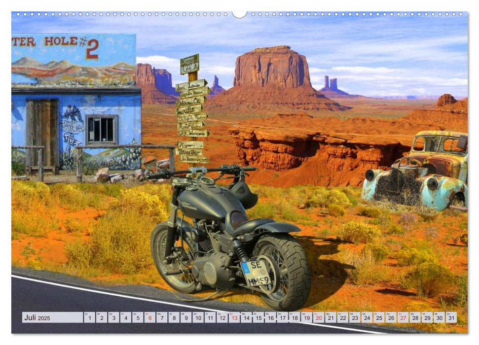 Der Südwesten der USA. Freiheit und Weite (CALVENDO Premium Wandkalender 2025)