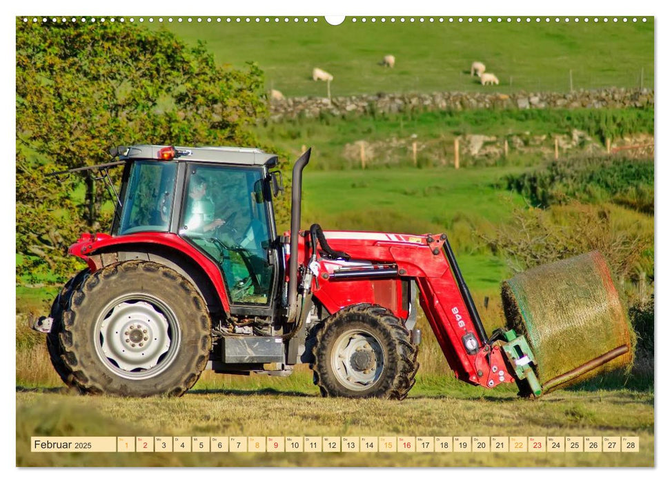 Landwirtschaft - die Zukunft ist digital (CALVENDO Premium Wandkalender 2025)