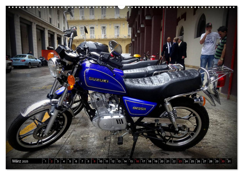 Motorrad-Legenden: SUZUKI (CALVENDO Premium Wandkalender 2025)