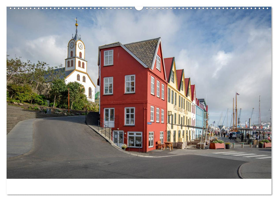 Tórshavn - Hauptstadt der Färöer Inseln (CALVENDO Premium Wandkalender 2025)