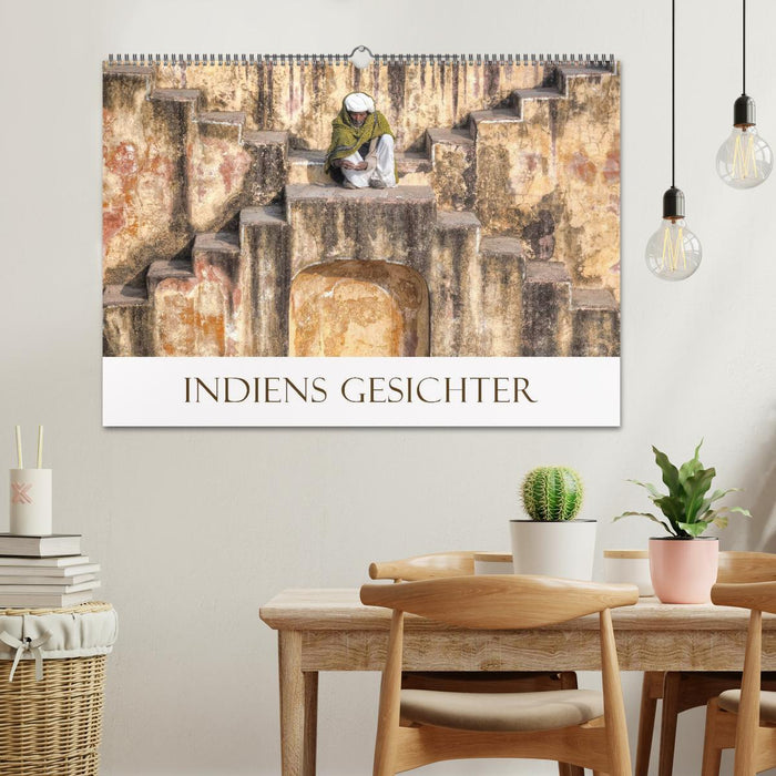 Indiens Gesichter (CALVENDO Wandkalender 2025)