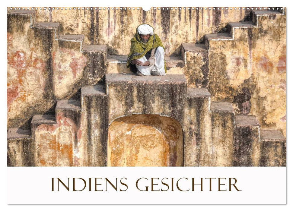 Indiens Gesichter (CALVENDO Wandkalender 2025)