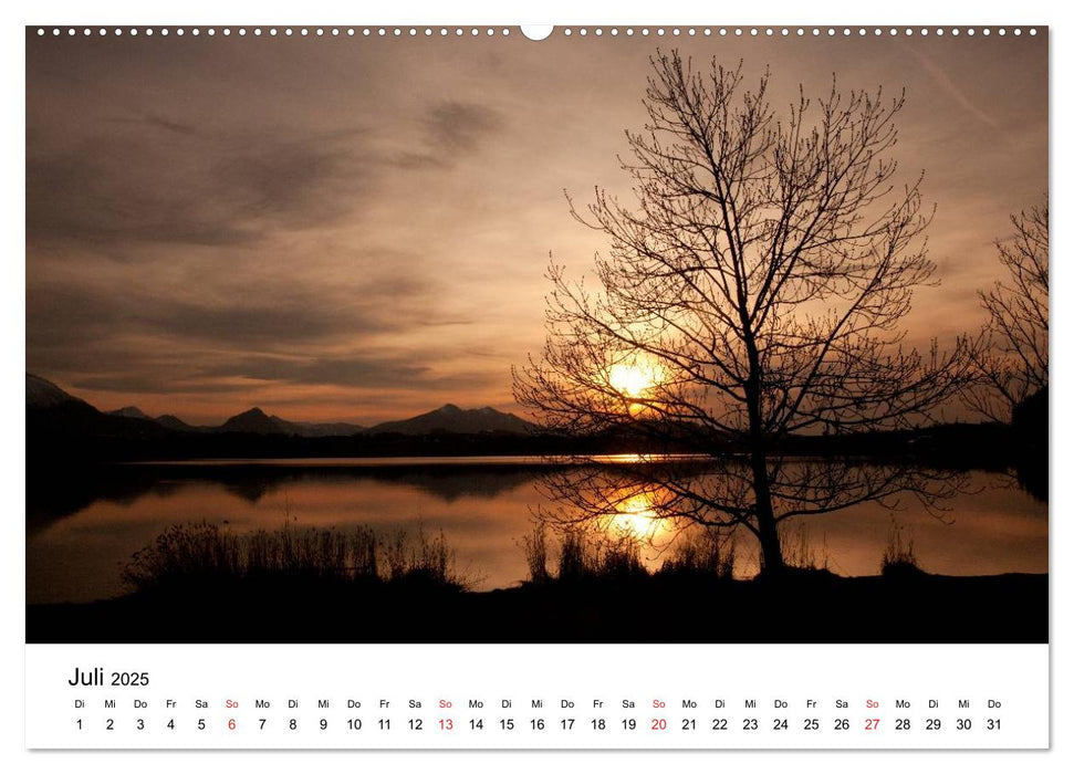 Hopfensee - Riviera des Allgäus (CALVENDO Premium Wandkalender 2025)