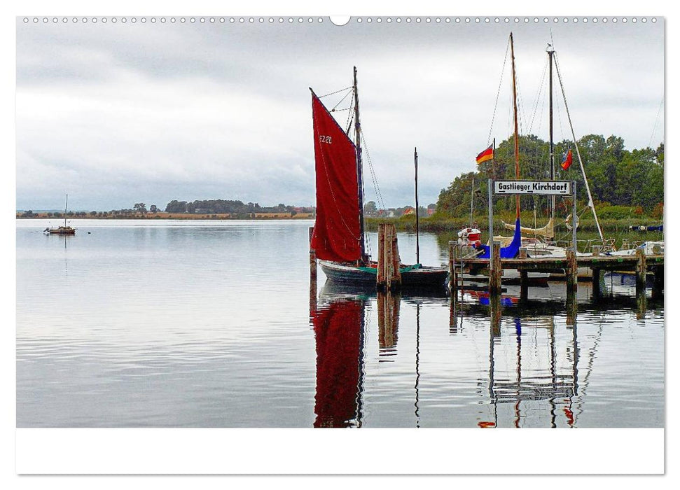 Zeit für... die Insel Poel (CALVENDO Premium Wandkalender 2025)