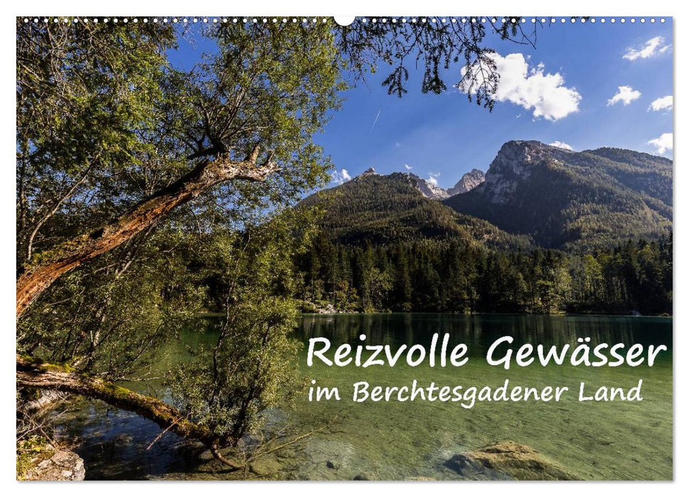 Reizvolle Gewässer im Berchtesgadener Land (CALVENDO Wandkalender 2025)