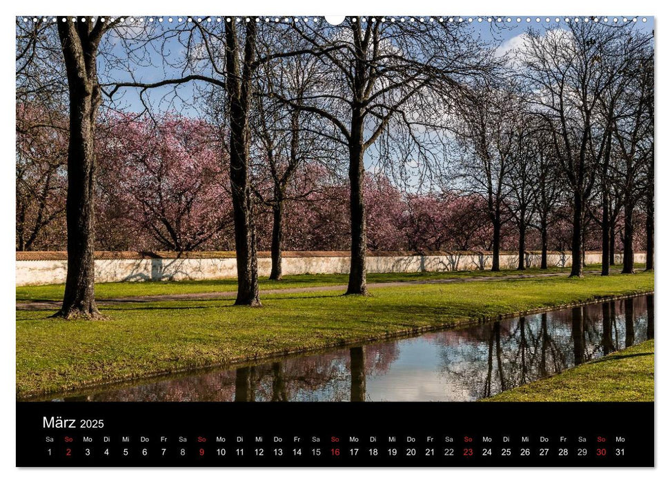 Schwetzingen - Ein Spaziergang durch die Perle der Kurpfalz (CALVENDO Wandkalender 2025)