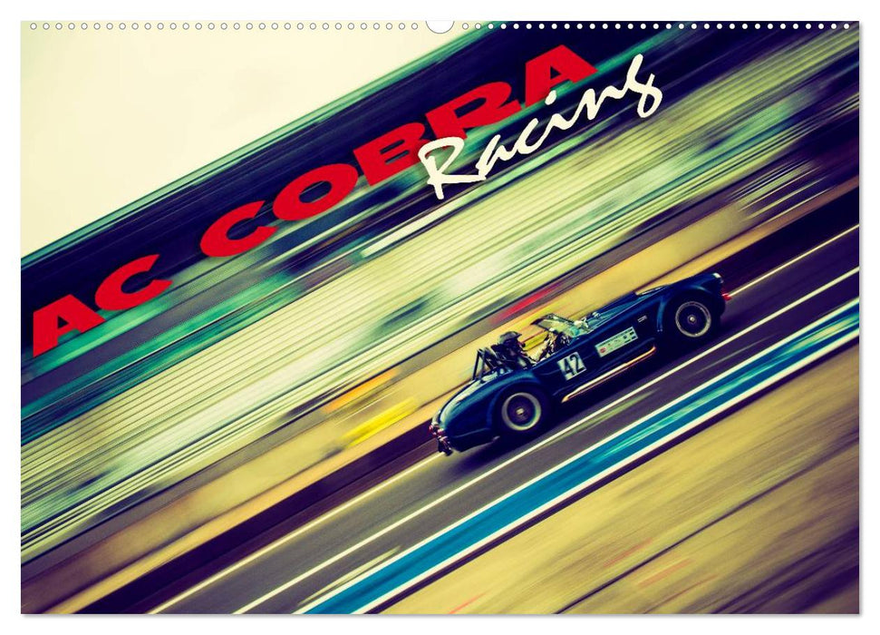 AC Cobra - Racing (CALVENDO Wandkalender 2025)