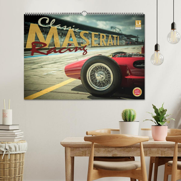 Classic Maserati Racing (CALVENDO Wandkalender 2025)