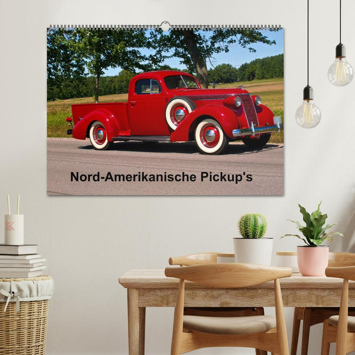 Nord-Amerikanische Pickup's (CALVENDO Wandkalender 2025)