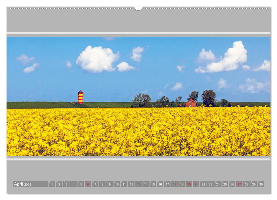 Der Pilsumer Leuchtturm (CALVENDO Premium Wandkalender 2025)