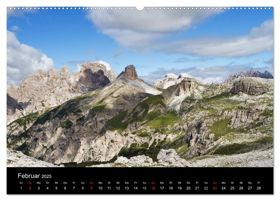 Ladinien - Wo Südtirol am schönsten ist (CALVENDO Premium Wandkalender 2025)