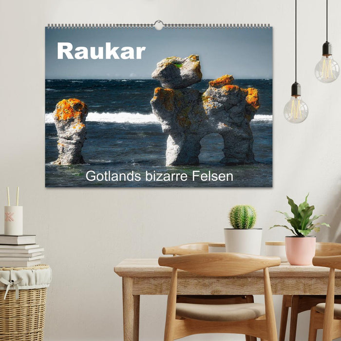 Raukar - Gotlands bizarre Felsen (CALVENDO Wandkalender 2025)