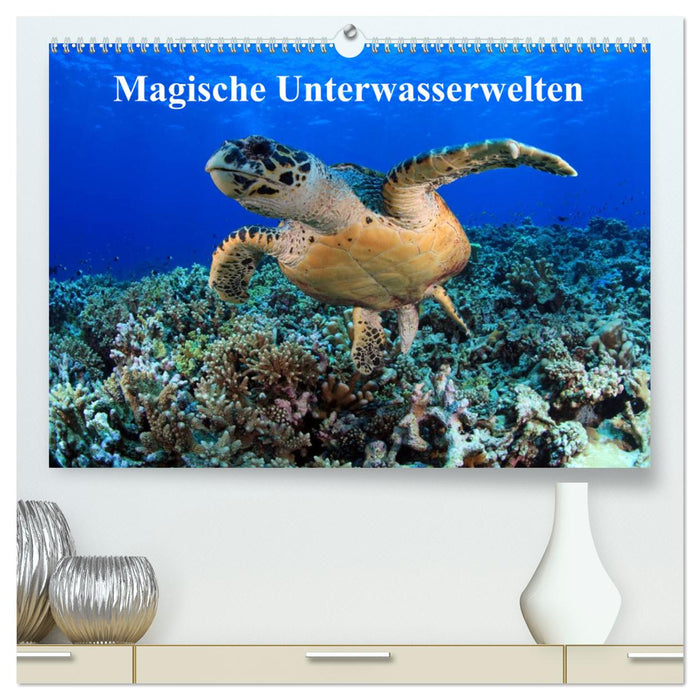 Magische Unterwasserwelten (CALVENDO Premium Wandkalender 2025)