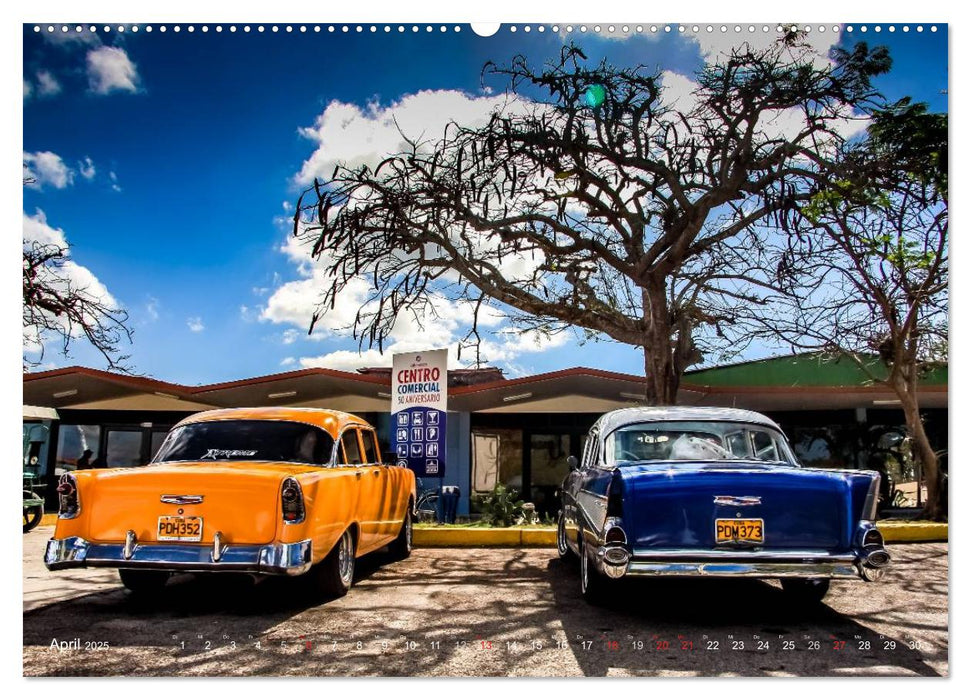 Cuba - Lebendiges Museum (CALVENDO Premium Wandkalender 2025)