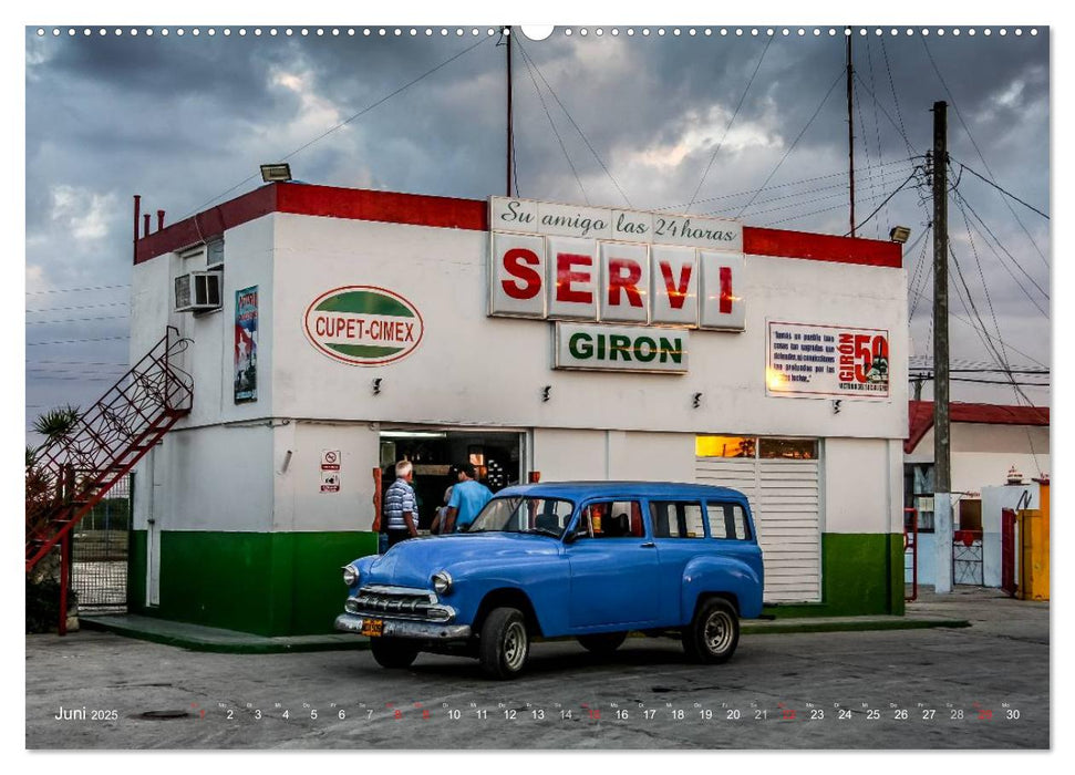 Cuba - Lebendiges Museum (CALVENDO Premium Wandkalender 2025)