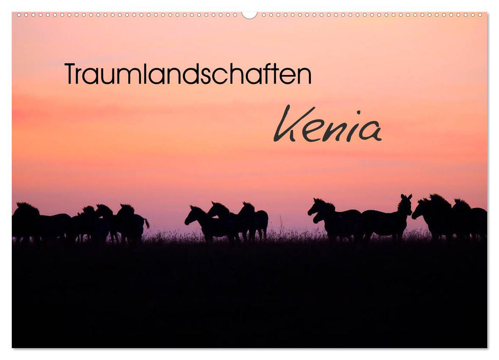 Traumlandschaften Kenia (CALVENDO Wandkalender 2025)